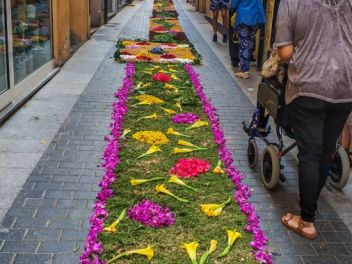 Ковры из цветов в Ллорет-де-Мар, Les Catifes de Flors del Corpus a Lloret de Mar