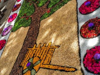 Ковры из цветов в Ллорет-де-Мар, Les Catifes de Flors del Corpus a Lloret de Mar
