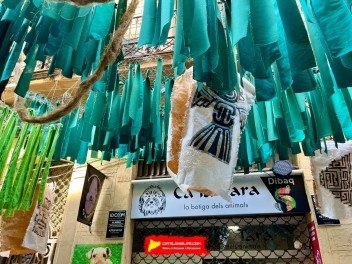 Улица Верди (Carrer de Verdi) — «Сельва Верди Майя» (Selva Verdi Maya) — Феста Майор де Грасиа 2025 (Festa Major de Gràcia 2025)