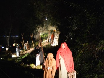 Живые белены в городе Баскара (Pessebre vivent de Bascara) 2022