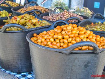Фестиваль Сан Антонио в Англесе, 2019: Магазины и палатки с натуральными продуктами на улице Индустриальной (часть #2)