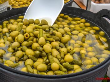 Фестиваль Сан Антонио в Англесе, 2019: Магазины и палатки с натуральными продуктами на улице Индустриальной (часть #2)
