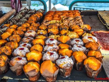 Фестиваль Сан Антонио в Англесе, 2019: Магазины и палатки с натуральными продуктами на улице Индустриальной (часть #3)