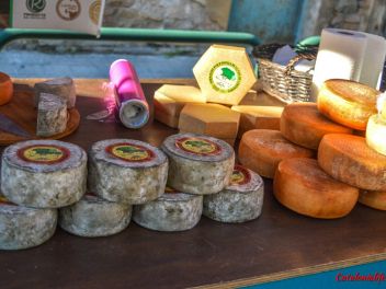 Фестиваль Сан Антонио в Англесе, 2019: Магазины и палатки с натуральными продуктами на улице Индустриальной (часть #3)