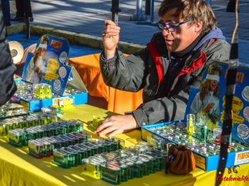 Фестиваль Сан Антонио в Англесе, 2019: Магазины и палатки с натуральными продуктами на улице Индустриальной (часть #3)