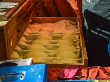 Фестиваль Сан Антонио в Англесе, 2019: Магазины и палатки с натуральными продуктами на улице Индустриальной (часть #3)