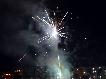 Focs Artificials 2015, Lloret de Mar, Platja de Fenals (Pirotecnia Europia S.L.)