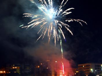 Focs Artificials 2015, Lloret de Mar, Platja de Fenals (Pirotecnia Europia S.L.)