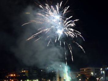 Focs Artificials 2015, Lloret de Mar, Platja de Fenals (Pirotecnia Europia S.L.)