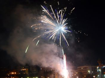 Focs Artificials 2015, Lloret de Mar, Platja de Fenals (Pirotecnia Europia S.L.)