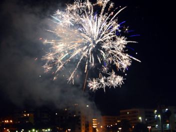 Focs Artificials 2015, Lloret de Mar, Platja de Fenals (Pirotecnia Europia S.L.)