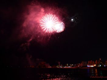 45ый Международный конкурс фейерверков в Бланесе, 2015. (45e CONCURS de FOCS de Blanes, 2015. Pirotecnia Fireworks Lieto, Italy)