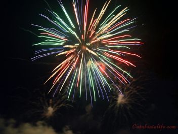 Focs Artificials 2015, Lloret de Mar, Platja de Fenals (Pirotecnia Europia S.L.)