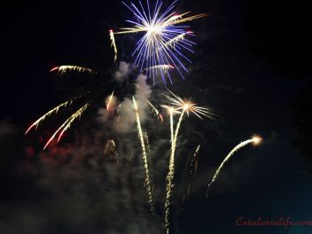 Focs Artificials 2015, Lloret de Mar, Platja de Fenals (Pirotecnia Europia S.L.)