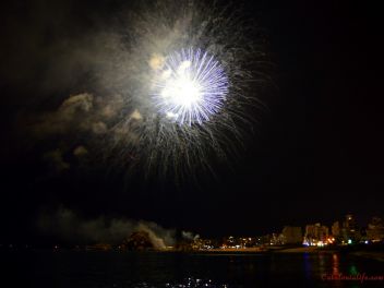 45ый Международный конкурс фейерверков в Бланесе, 2015. (45e CONCURS de FOCS de Blanes, 2015. Pirotecnia Fireworks Lieto, Italy)