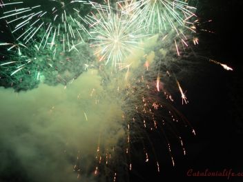 Focs Artificials 2015, Lloret de Mar, Platja de Fenals (Pirotecnia Europia S.L.)