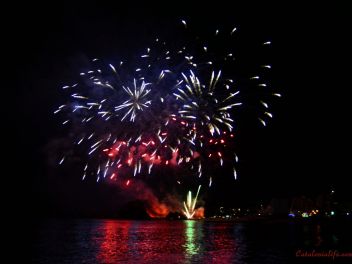 45ый Международный конкурс фейерверков в Бланесе, 2015. (45e CONCURS de FOCS de Blanes, 2015. Pirotecnia Fireworks Lieto, Italy)