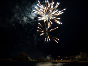 45ый Международный конкурс фейерверков в Бланесе, 2015. (45e CONCURS de FOCS de Blanes, 2015. Pirotecnia Fireworks Lieto, Italy)