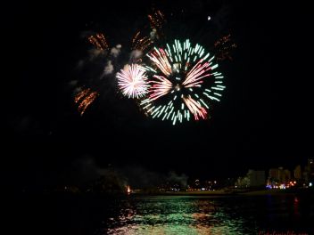 45ый Международный конкурс фейерверков в Бланесе, 2015. (45e CONCURS de FOCS de Blanes, 2015. Pirotecnia Fireworks Lieto, Italy)